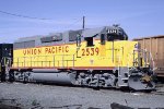 Union Pacific MPI rebuilt GP38-2 #2539 here assigned to Camas Prarie RR. Ex MILW GP40.